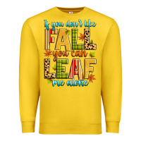 Lemon if you don't like fall you can leaf me alone Premium Sweatshirt - Zillion Design Studio