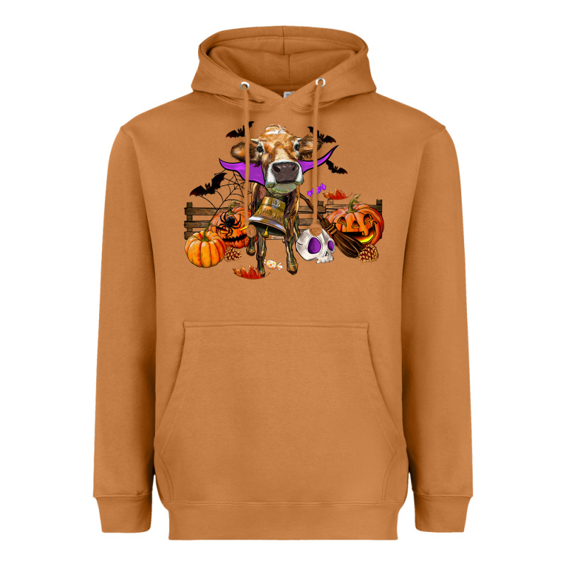 Heifer Cow Halloween Heavyweight Hoodie by RanaPortraitStore | Teevron