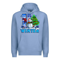 First Winter With Snowman Premium Hoodie | Teevron