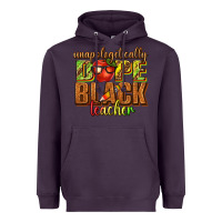 Plum unapologetically dope black teacher juneteenth Heavyweight Hoodie - texasbilliewilder