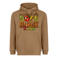 Toasted Coconut unapologetically dope black teacher juneteenth Heavyweight Hoodie - texasbilliewilder