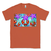 Copper crab and starfish  cup Classic Tee - BarkalooDesign