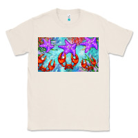 Natural crab and starfish  cup Classic Tee - BarkalooDesign
