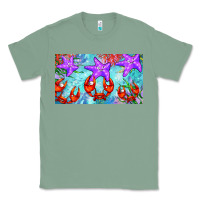 Sage crab and starfish  cup Classic Tee - BarkalooDesign