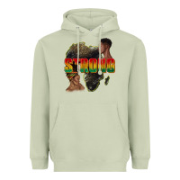 Matcha strong with glitter Heavyweight Hoodie - texasbilliewilder