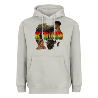 Strong With Glitter Heavyweight Hoodie | Teevron