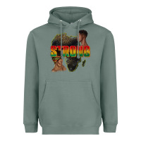 Sage strong with glitter Heavyweight Hoodie - texasbilliewilder