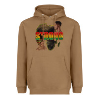 Toasted Coconut strong with glitter Heavyweight Hoodie - texasbilliewilder