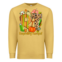 Antique Gold fall rt respiratory therapist Premium Sweatshirt - Zillion Design Studio