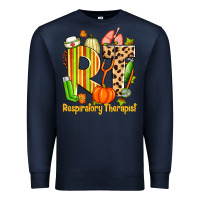 Navy fall rt respiratory therapist Premium Sweatshirt - Zillion Design Studio