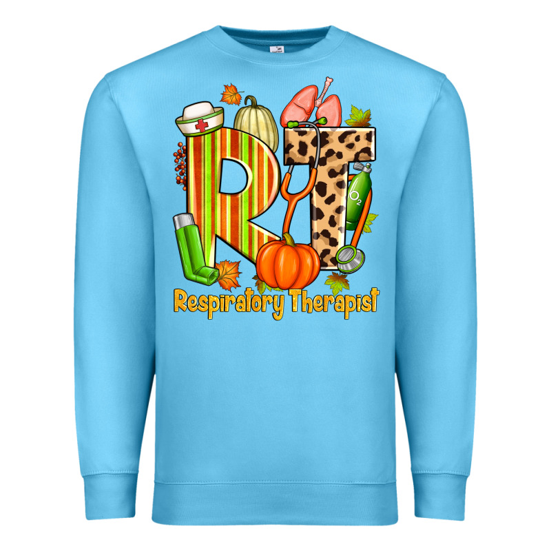 Fall Rt Respiratory Therapist Premium Sweatshirt by Zillion Design Studio | Teevron