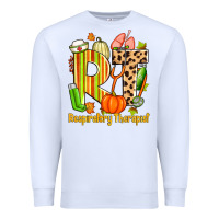 White fall rt respiratory therapist Premium Sweatshirt - Zillion Design Studio