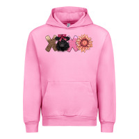 Fuchsia Pink xoxo belted galloway Urban Hoodie - AdoDesignShop