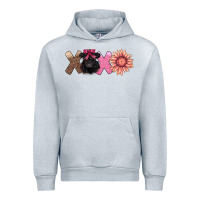 Heather Grey xoxo belted galloway Urban Hoodie - AdoDesignShop