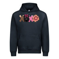 Navy xoxo belted galloway Urban Hoodie - AdoDesignShop
