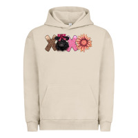 Pigment French Oak xoxo belted galloway Urban Hoodie - AdoDesignShop