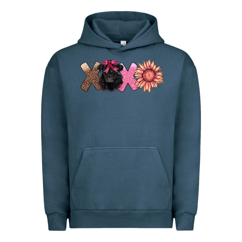 Xoxo Belted Galloway Urban Hoodie by AdoDesignShop | Teevron