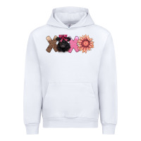 White xoxo belted galloway Urban Hoodie - AdoDesignShop