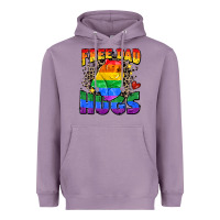 Lavender free dad hugs Heavyweight Hoodie - Zillion Design Studio