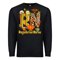 Black fall rn registered nurse Premium Sweatshirt - Zillion Design Studio