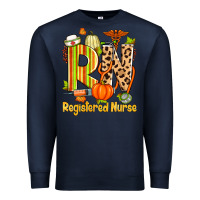 Navy fall rn registered nurse Premium Sweatshirt - Zillion Design Studio