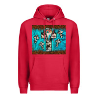 Cardinal bull skull cross tumbler Premium Hoodie - JahusDesignShop