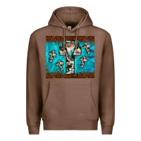 Chestnut bull skull cross tumbler Premium Hoodie - JahusDesignShop