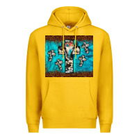 Lemon bull skull cross tumbler Premium Hoodie - JahusDesignShop
