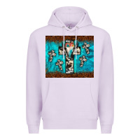 Lilac bull skull cross tumbler Premium Hoodie - JahusDesignShop