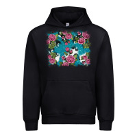 Black v.drose glitter cowhide Urban Hoodie - AdoDesignShop