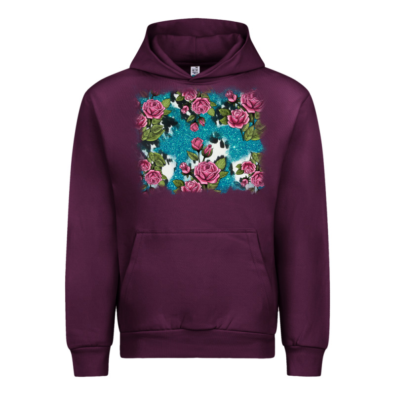 V.drose Glitter Cowhide Urban Hoodie by AdoDesignShop | Teevron