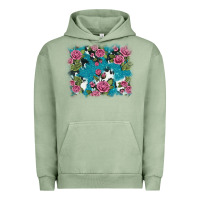 Pigment Oil Green v.drose glitter cowhide Urban Hoodie - AdoDesignShop