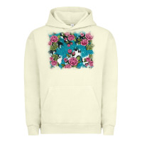 Pigment Pistachio v.drose glitter cowhide Urban Hoodie - AdoDesignShop
