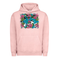 Pigment Salmon v.drose glitter cowhide Urban Hoodie - AdoDesignShop