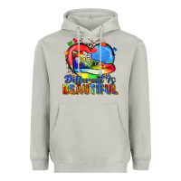Different Is Beautiful Heavyweight Hoodie | Teevron