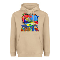 Mushroom different is beautiful Heavyweight Hoodie - Zillion Design Studio
