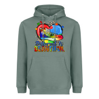 Sage different is beautiful Heavyweight Hoodie - Zillion Design Studio