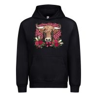 Black v.d. cow and roses Urban Hoodie - AdoDesignShop