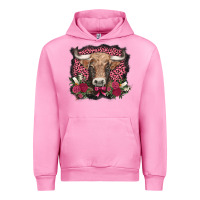 Fuchsia Pink v.d. cow and roses Urban Hoodie - AdoDesignShop