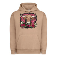 Pigment Burro v.d. cow and roses Urban Hoodie - AdoDesignShop