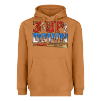 Meerkat 3 up 3 down baseball Heavyweight Hoodie - texasbilliewilder