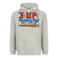 Moon Dust 3 up 3 down baseball Heavyweight Hoodie - texasbilliewilder