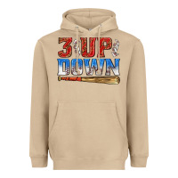Mushroom 3 up 3 down baseball Heavyweight Hoodie - texasbilliewilder