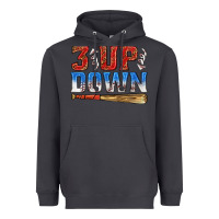 Smoke 3 up 3 down baseball Heavyweight Hoodie - texasbilliewilder