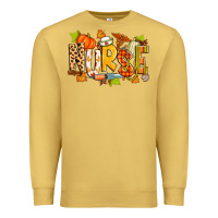 Antique Gold fall nurse Premium Sweatshirt - Zillion Design Studio