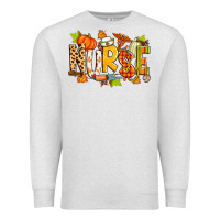 Oatmeal Heather fall nurse Premium Sweatshirt - Zillion Design Studio