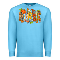 Ocean Blue fall nurse Premium Sweatshirt - Zillion Design Studio