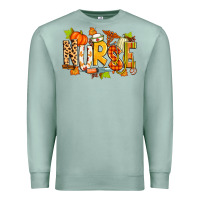 Seafoam fall nurse Premium Sweatshirt - Zillion Design Studio