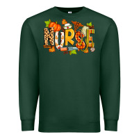 Sports Green fall nurse Premium Sweatshirt - Zillion Design Studio