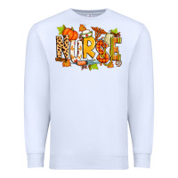 White fall nurse Premium Sweatshirt - Zillion Design Studio